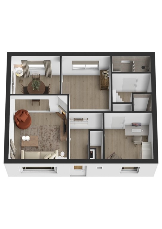 mediumsize floorplan